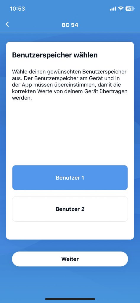 Beurer BC 54 Handgelenk-Blutdruckmessgerät App Erinrichtung 5