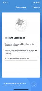 Beurer BC 54 Handgelenk-Blutdruckmessgerät App Einrichtung 6