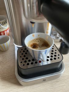 WMF Lumero Espresso Siebträgermaschine Zubereitung Espresso