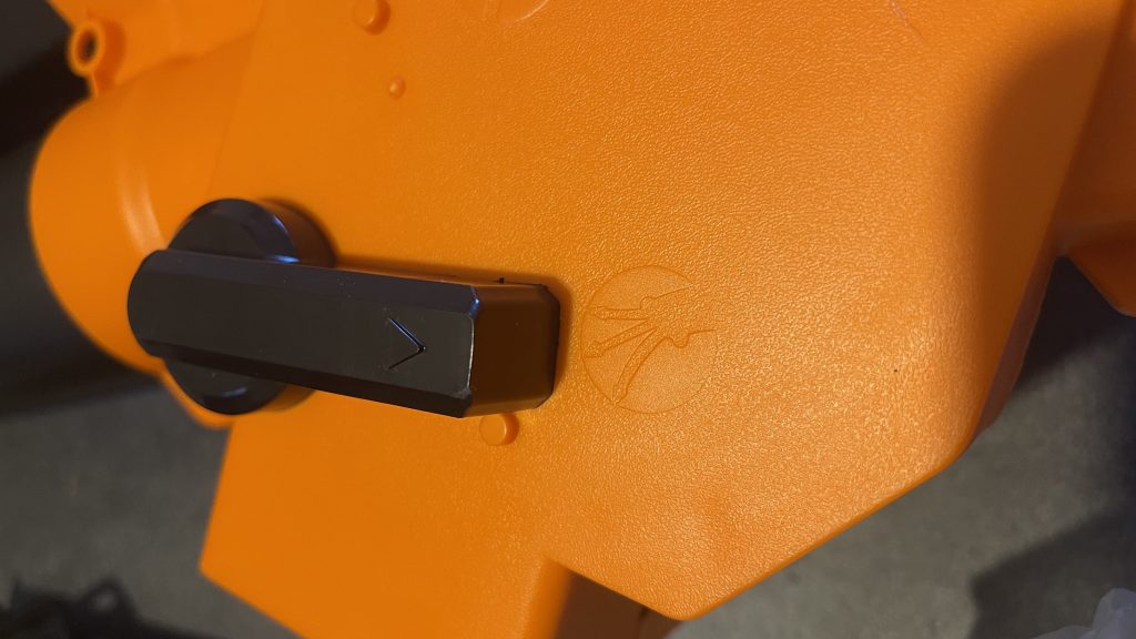 ATIKA LSH 2500 Laubsauger Modusumschalter Detailansicht
