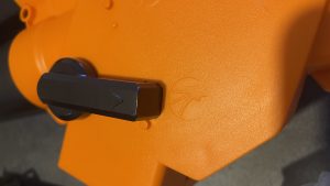 ATIKA LSH 2500 Laubsauger Modusumschalter Detailansicht