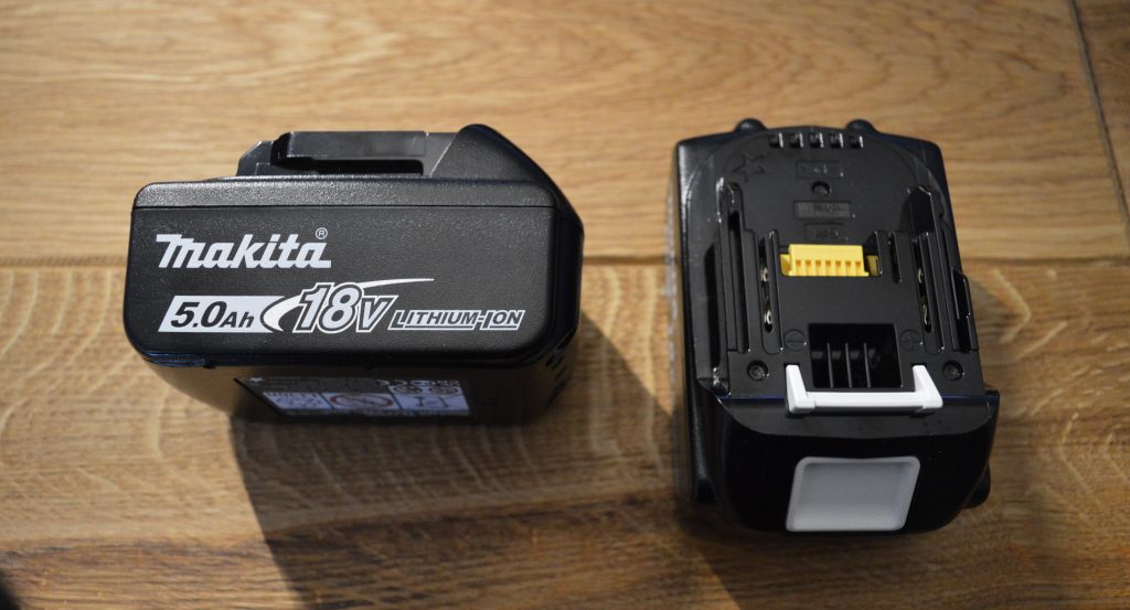 Makita DUB363PT2V Akku Laubsauger 2 Akkus Einzelteile Lieferumfang