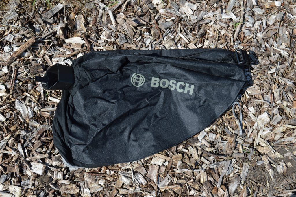 Bosch UniversalGardenTidy Laubsauger Verpackungsinhalt Laubfangsack
