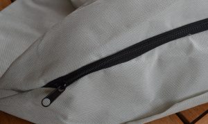 IKRA ICBV 2-20 Laubsauger Detailansicht Reißverschluss