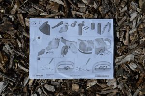 Bosch UniversalGardenTidy Laubsauger Kurzanleitung Erstmontage Rückseite