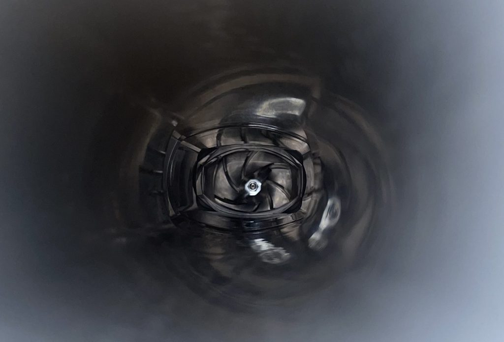 IKRA ICBV 2-20 Laubsauger Ventilator und Häckselrad aus Metall