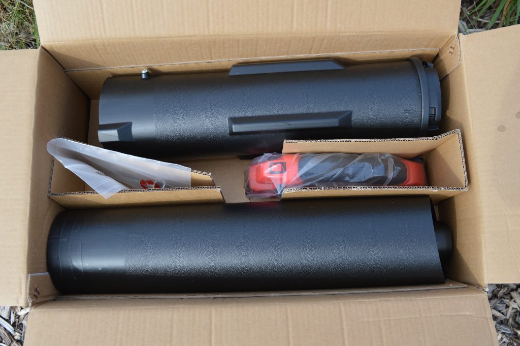Grafner LS10929 Elektro Laubsauger Karton offen