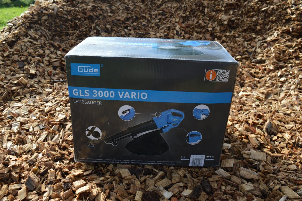 Güde GLS 3000 Vario Laubsauger Karton Front