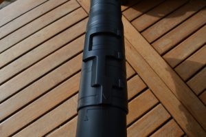 Makita DUB363PT2V Akku Laubsauger Blasrohr Einstellung Längen