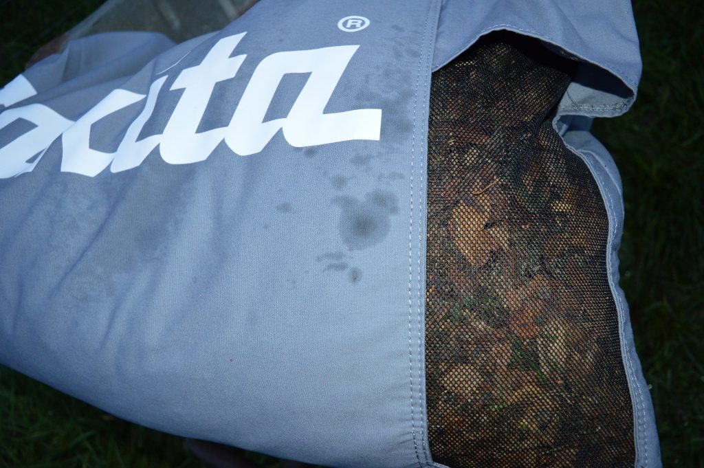 Makita DUB363PT2V Akku Laubsauger Laubfangsack mit Füllstandanzeige