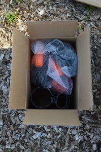 ATIKA LSH 2500 Laubsauger Karton geöffnet