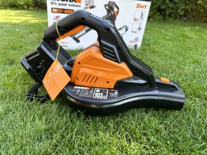 WORX WG583E Laubsauger Motor Seitenansicht