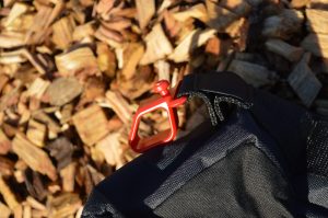 EINHELL Venturro 18-210 Laubsauger Laubfangsackbefestigung Detailansicht