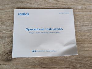 Anleitung des RLK8-800B4 Reolink Überwachungskamera-Sets