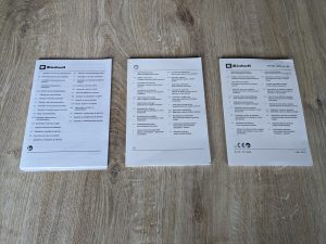 Anleitungen des Einhell TP-CD 1850 Li-i BL Akkuschraubers