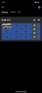 App Übersicht der Bildschirme des RLK8-800B4 Reolink Überwachungskamera-Sets v1