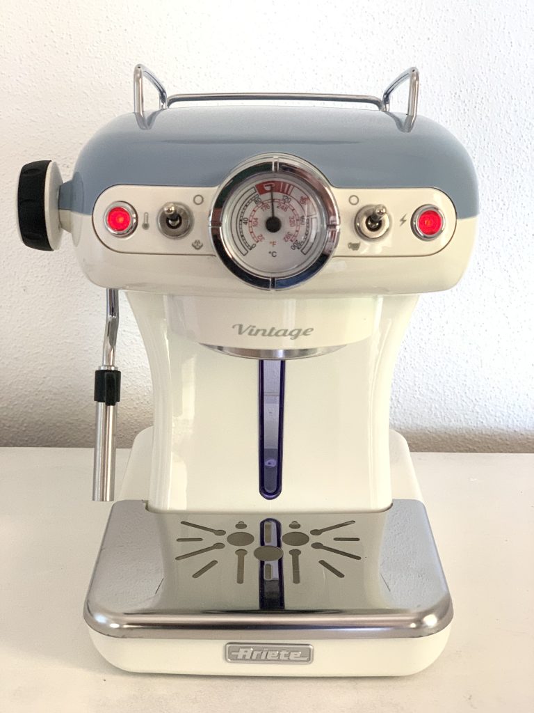 Ariete Vintage Siebträgermaschine betriebsbereit