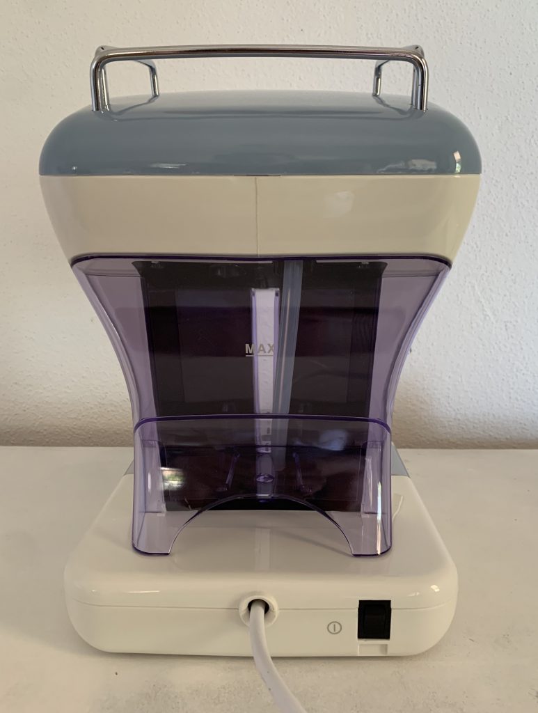 Ariete Vintage Siebträgermaschine von hinten