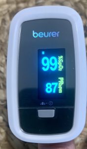 Beurer PO 30 Pulsoximeter Ansichtspersperktive Nummer 3