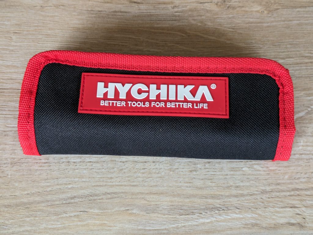 Bit- und Bohrertasche des HYCHIKA 12V Akkuschraubers