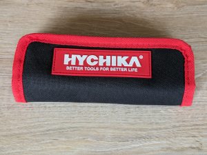 Bit- und Bohrertasche des HYCHIKA 12V Akkuschraubers