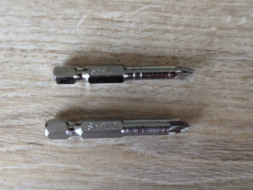 Bits des TROTEC PSCS 11-12V Akkuschraubers