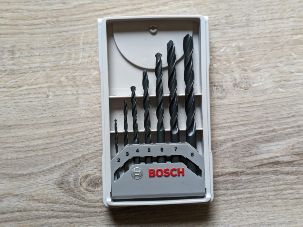 Bohrer-Box des Bosch Professional GSR 12V-15 Akkuschraubers
