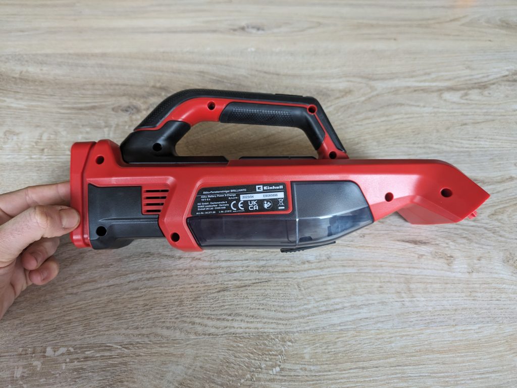 Einhell BRILLIANTO Fensterreiniger von rechts