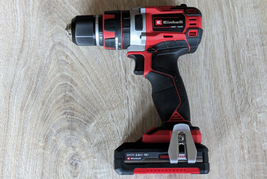 Einhell TP-CD 1850 Li-i BL Akkuschrauber nach links ausgerichtet