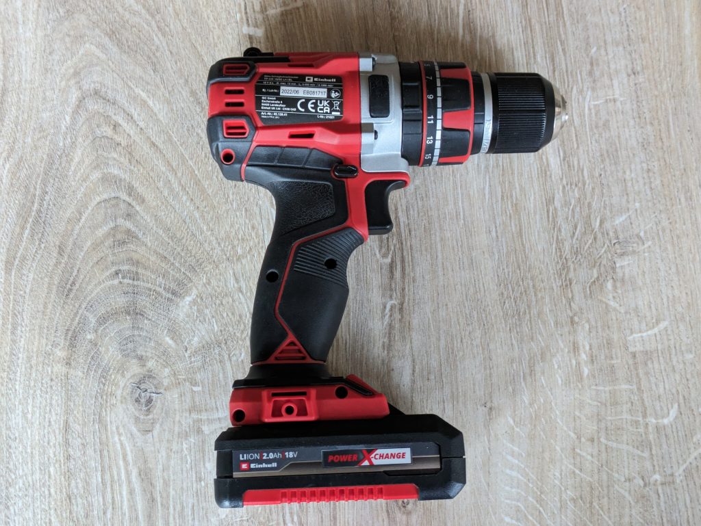 Einhell TP-CD 1850 Li-i BL Akkuschrauber nach rechts ausgerichtet