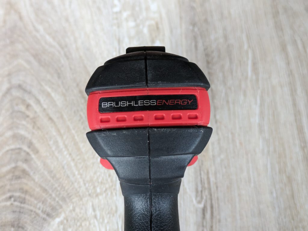 Einhell TP-CD 1850 Li-i BL Akkuschrauber von hinten in der Nahansicht