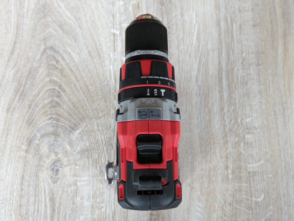 Einhell TP-CD 1850 Li-i BL Akkuschrauber von oben