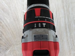 Einhell TP-CD 1850 Li-i BL Akkuschrauber von oben in der Nahansicht