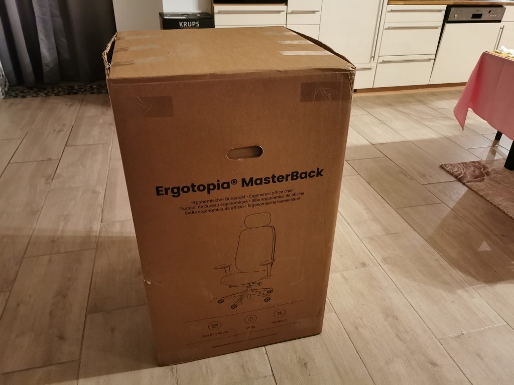 Ergotopia MasterBack Pro Bürostuhl Verpackung
