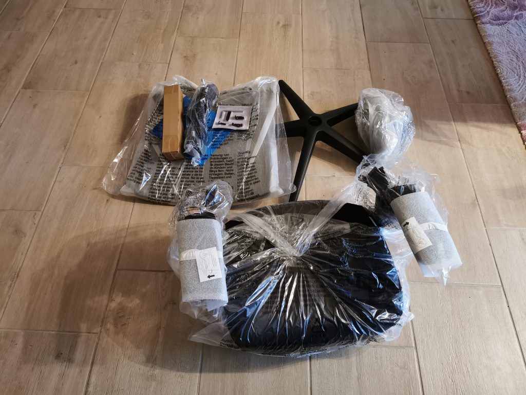 Ergotopia NextBack ausgepackt