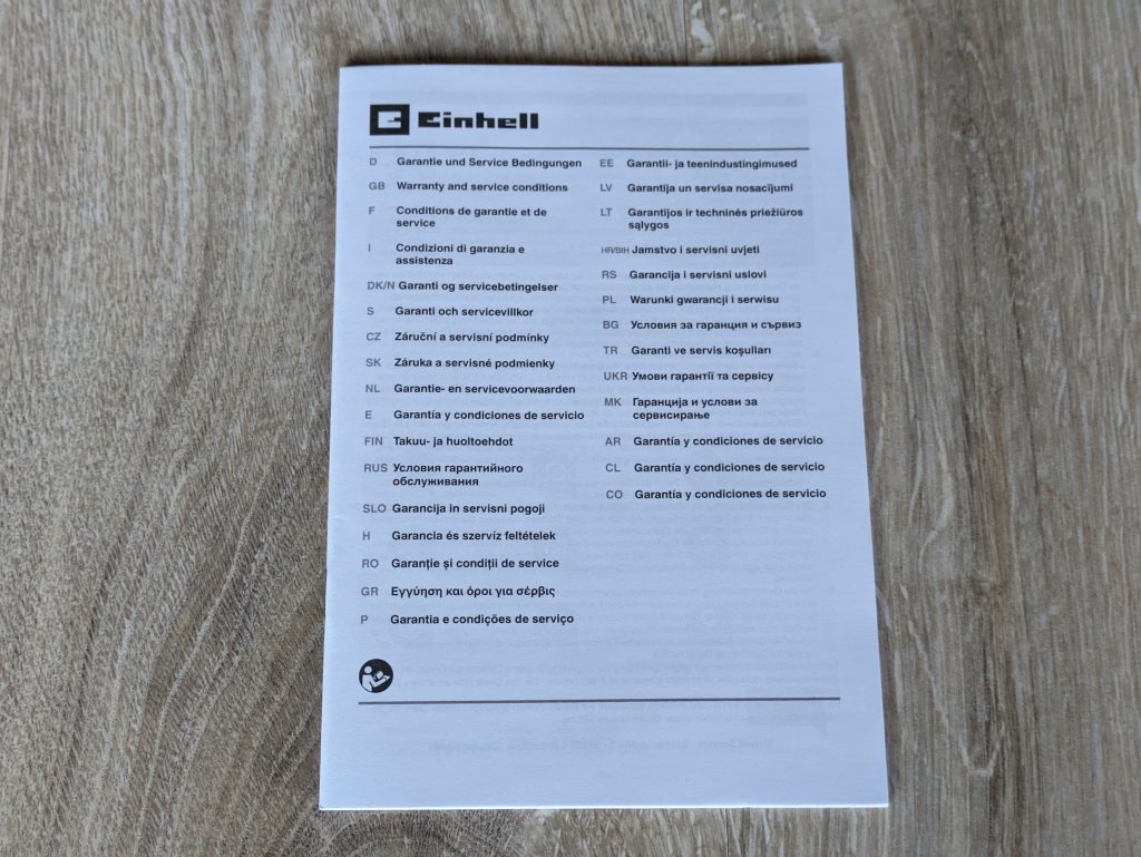 Garantie des Einhell TP-CD 1850 Li-i BL Akkuschraubers