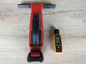 Getestete Lautstärke des Einhell BRILLIANTO Fensterreinigers