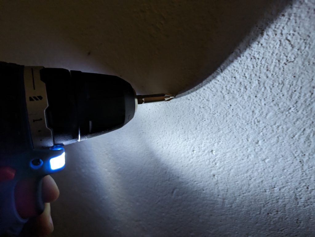 Getestetes Licht des HYUNDAI CD1201LI Akkuschraubers