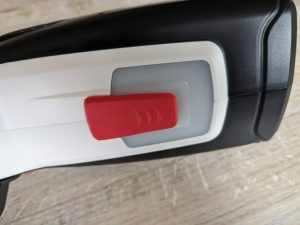 Gummilasche des Bosch Home and Garden GlassVAC Fenstersaugers