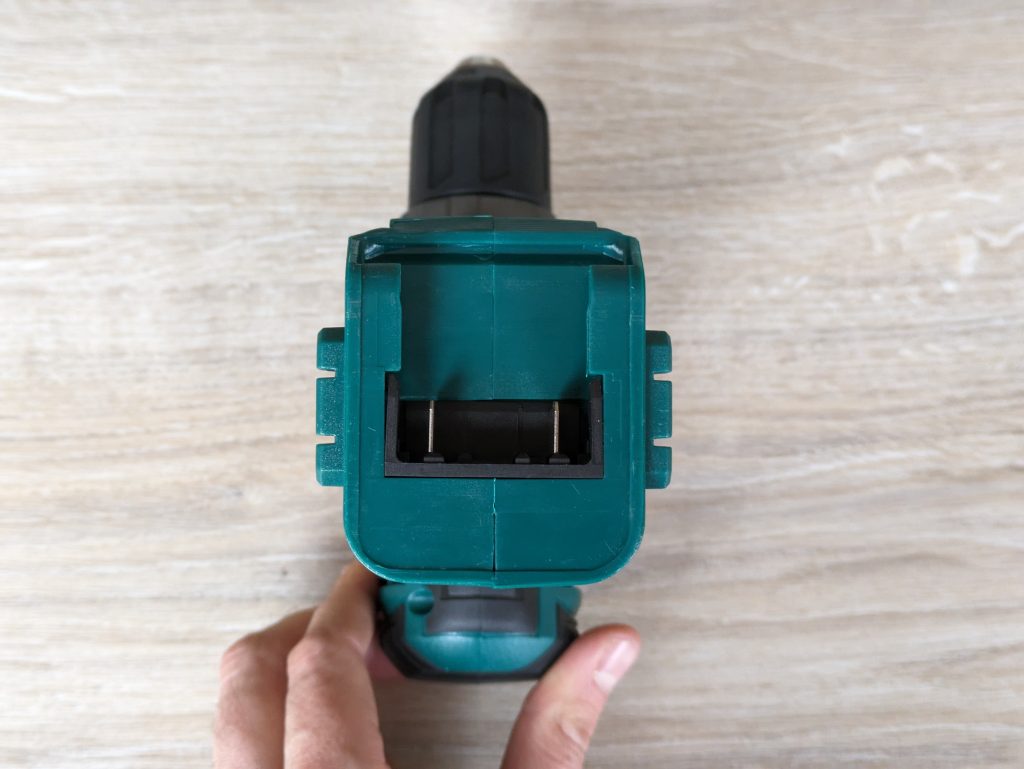 HYCHIKA 12V Akkuschraubers von unten ohne Akku