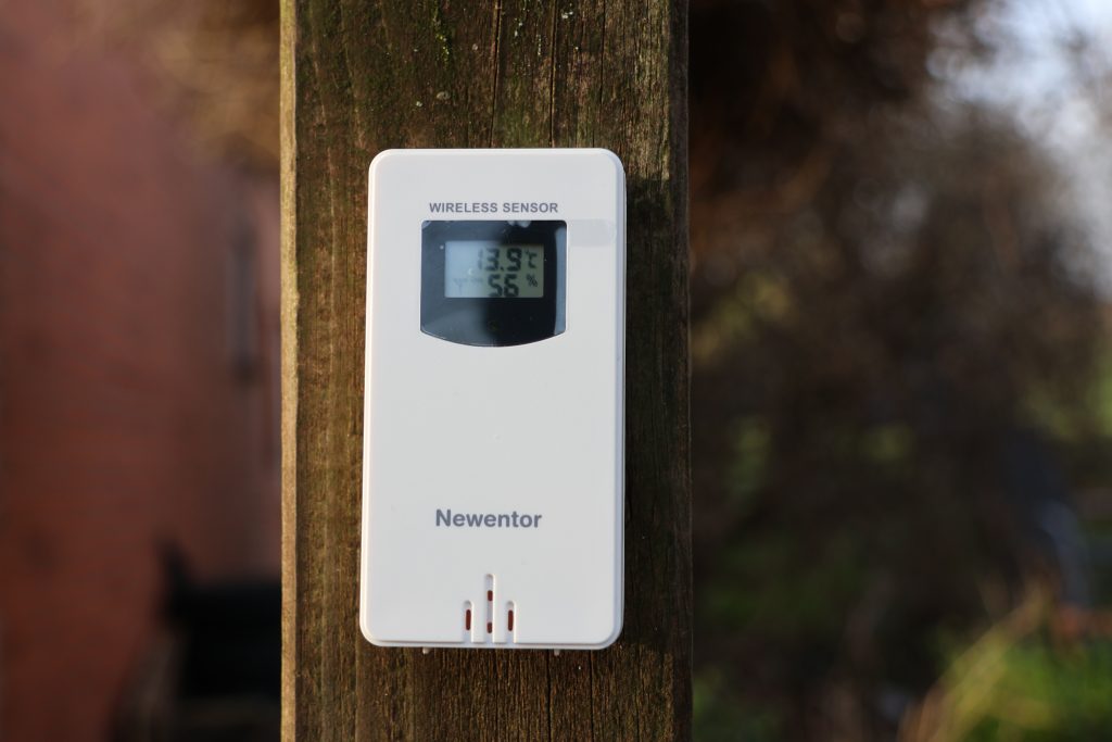 Newentor Wetterstation Außensensor draußen