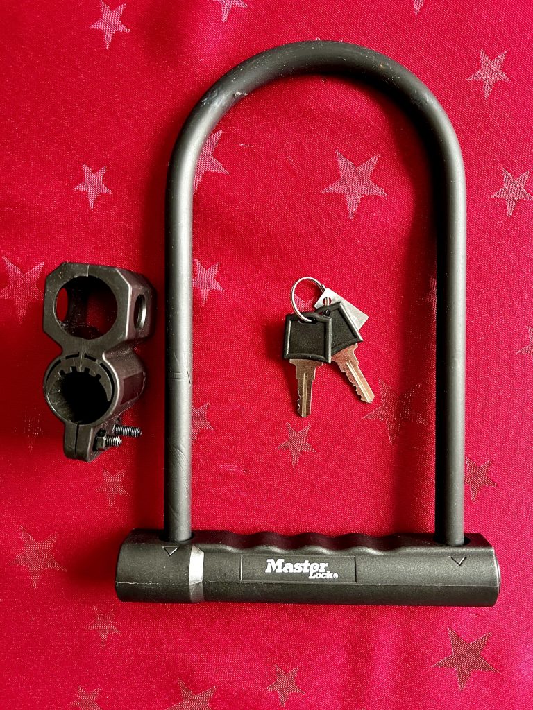 Masterlock Bügelschloss 8170EURDPRO mit Zubehör