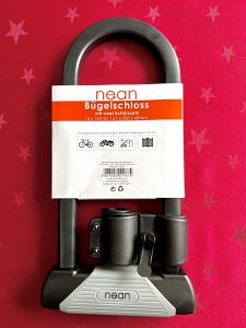 nean-Bügelschloss in Originalverpackung