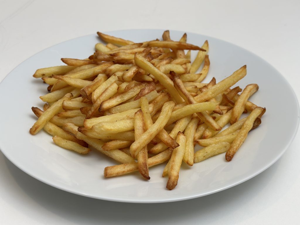 KLAMER Classic Airfryer Heißluftfritteuse Pommes fertig
