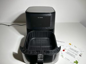 KLAMER Classic Airfryer Heißluftfritteuse offen