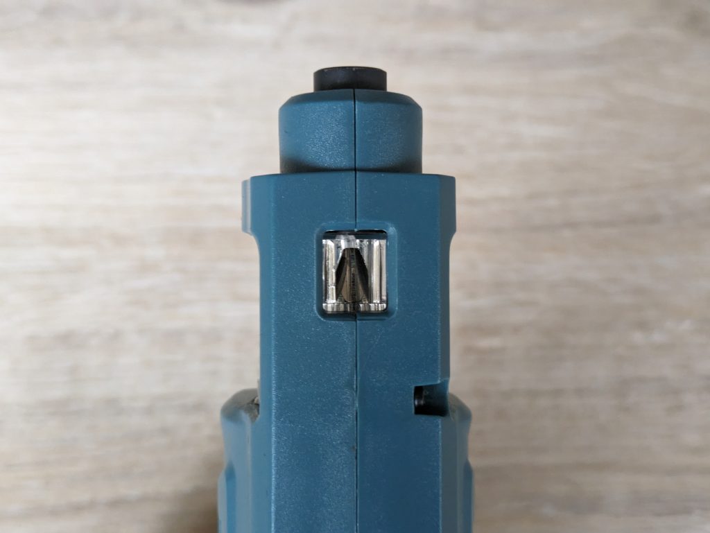 Kammer des WESCO WS2013 WS2103.1 CSD40Q Akkuschraubers ohne ausgefahrenen Bit