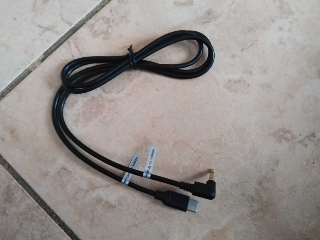 Klinkenkabel der Viofo A229 Pro 3CH