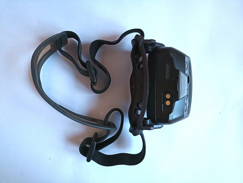 Ledlenser HF8R Core Stirnlampe, Lampenansicht von unten