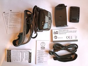 Ledlenser HF8R Core Stirnlampe, vollständiger Lieferumfang