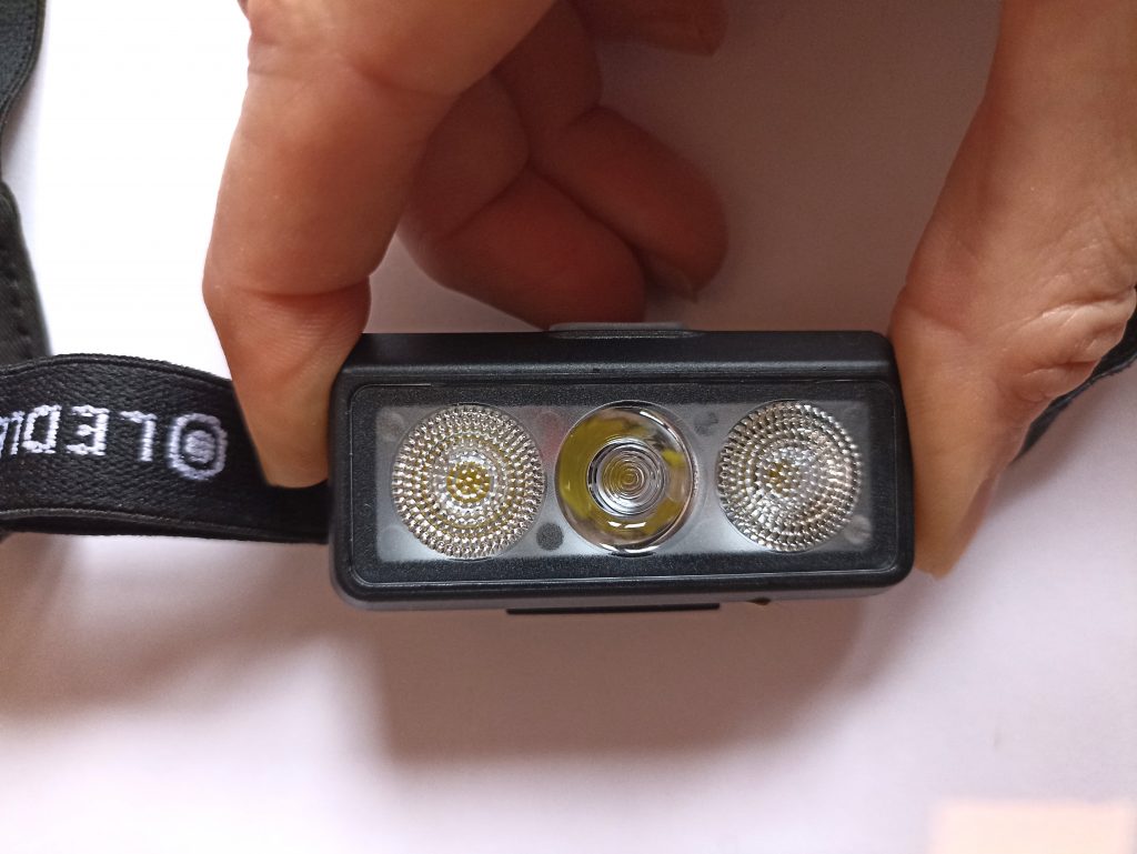 Ledlenser NEO9R Stirnlampe, Lampe von vorn